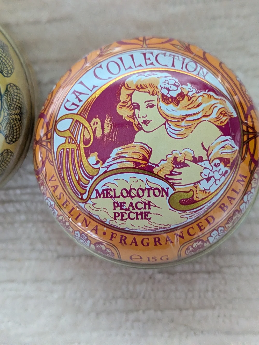 Imported Lip Balms - Set Of Two Peach And Orange From Spain